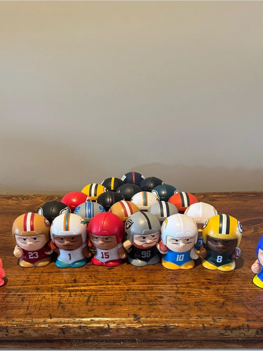 NFL SqueezyMates Football Player Figure Collection Lot 25+ Figures